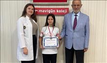 RESİM YARIŞMASINDA İLÇE İKİNCİLİĞİ
